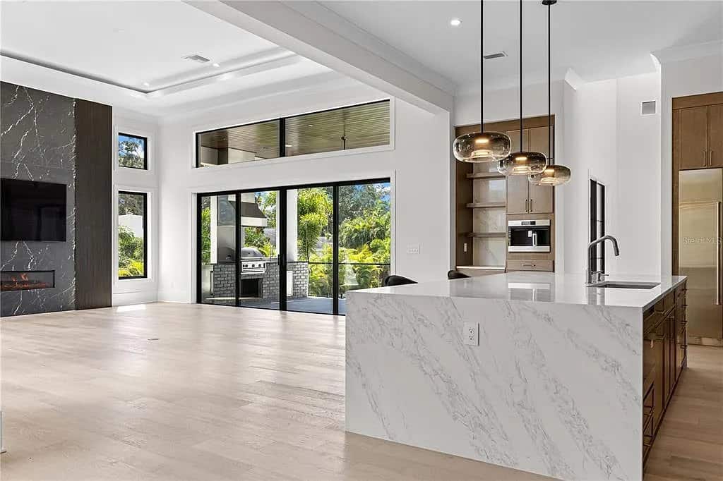 Open-plan living and kitchen designed around how a family actually lives